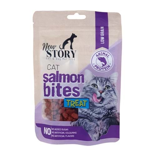 NEW STORY CAT SALMON BITES 60 GR