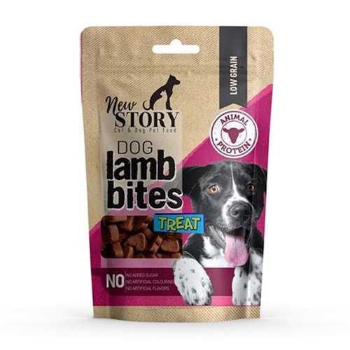 NEW STORY DOG LAMB BITES 80 GR