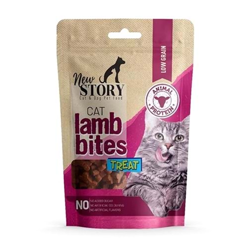 NEW STORY CAT LAMB BITES 60 GR